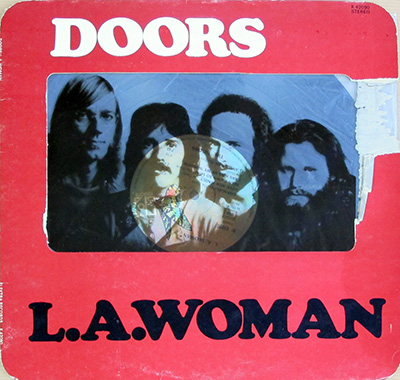 THE DOORS - L.A. Woman (European and French Releases)  album front cover vinyl record